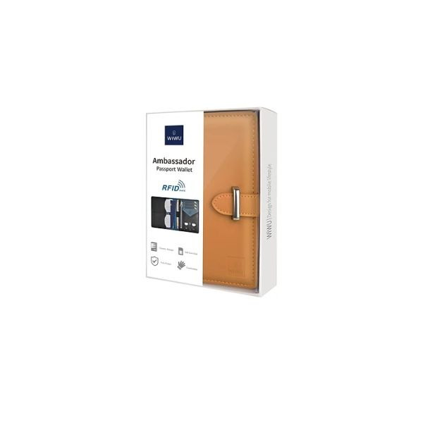 WiWU Ambassador Passport Wallet For Cards Papers Airline Tickets