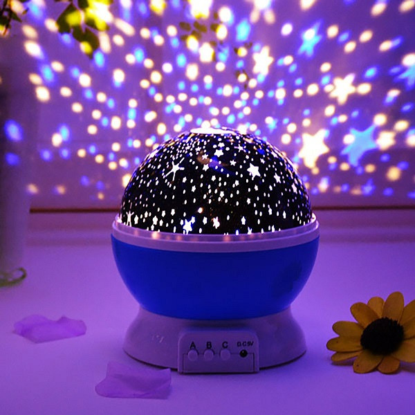 Star Master Rotating Night Lamp